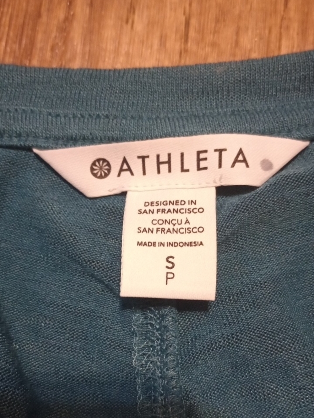 2 Tank Tops Free People Teal V-Neck Sleeveless Tank/Athleata Tank Size Small - Picture 2 of 7